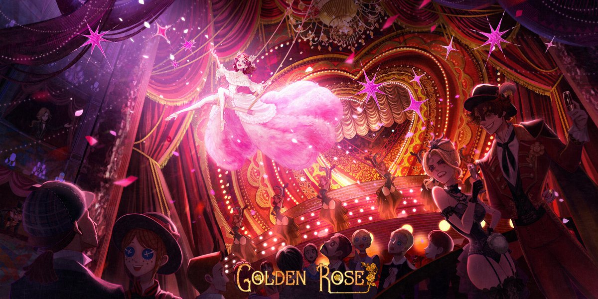 heewon2123's tweet photo. Welcome To The Golden Rose!🌹
#IdentityV8周年イラコンFA https://t.co/FrLFOEmolx