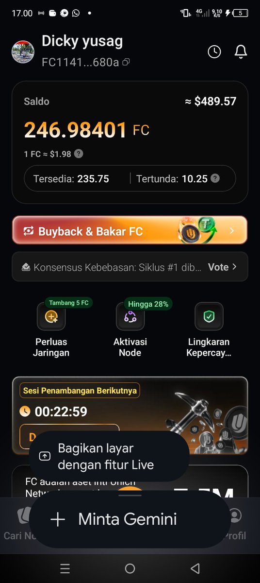 SyauqiDicky's tweet photo. sudah ada tanda tanda dari unich
Bergabunglah dengan saya di Unich Network! Gunakan kode rujukan saya: H7HLAPDP
https://t.co/ttuYIVYMYL https://t.co/wwaZIVtssS