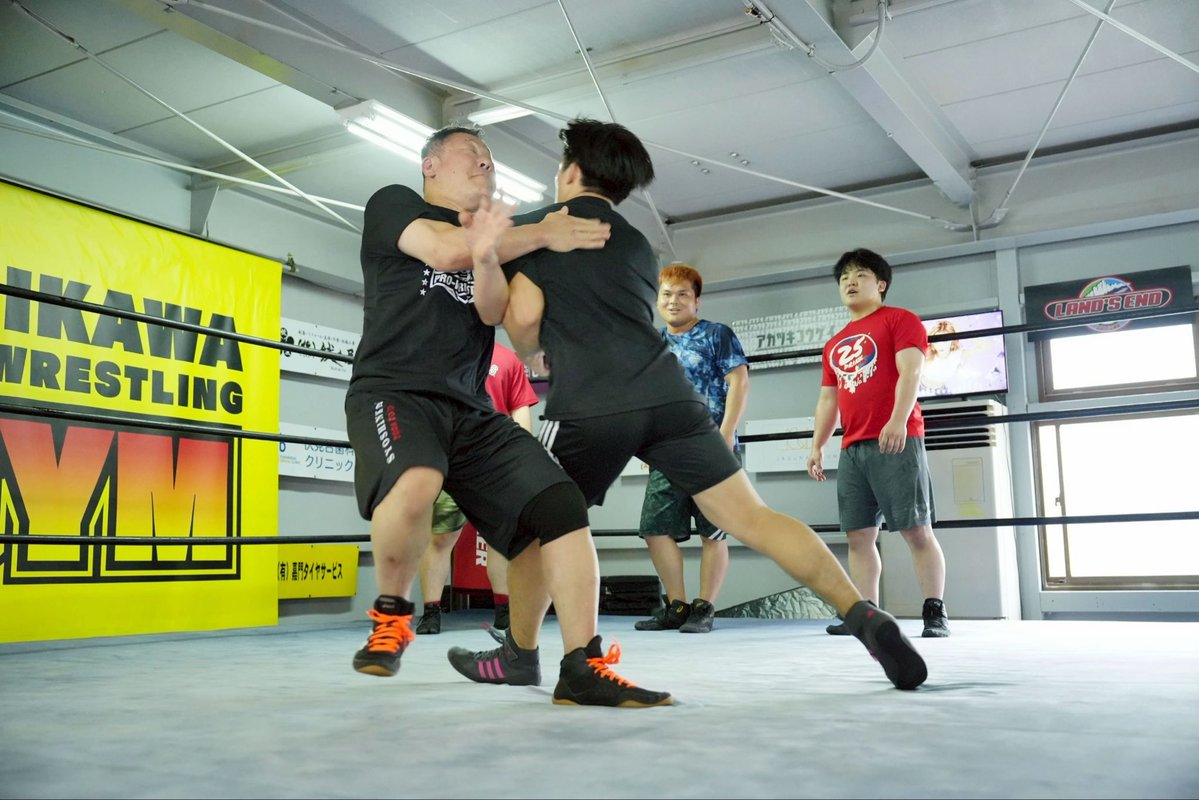 EITOs2da's tweet photo. 7.12  プロレスクラス

いい環境でいい練習でしたー😁

 #石川プロレス https://t.co/64qwWh02Wq