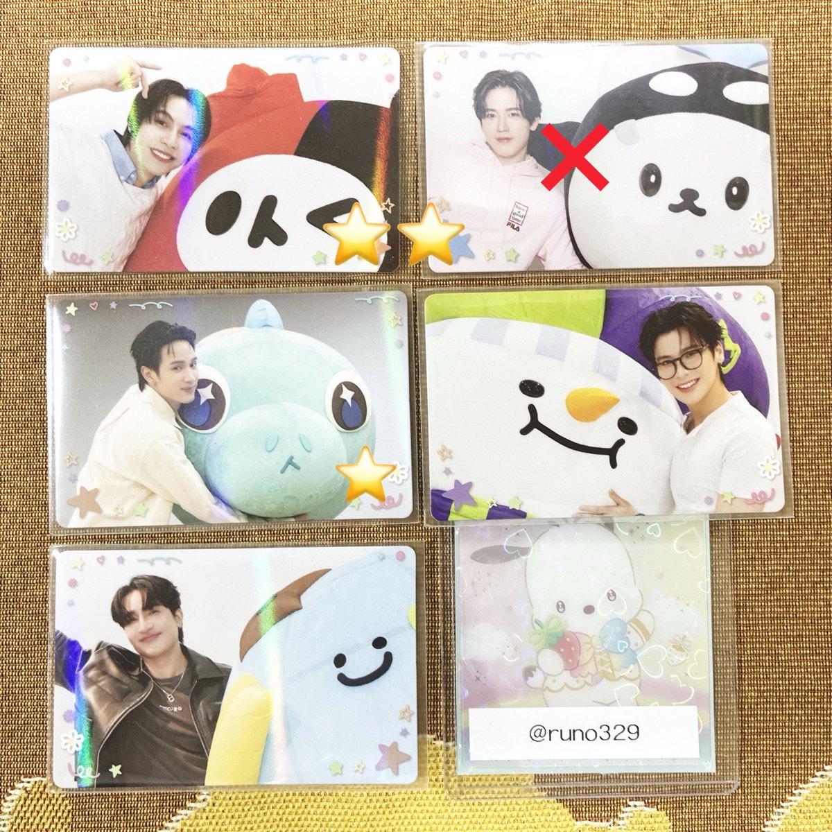 交換】GMMTV TAIPEI POPUP トレカ 台北 譲:画像参照 求:Joong Dunk(同