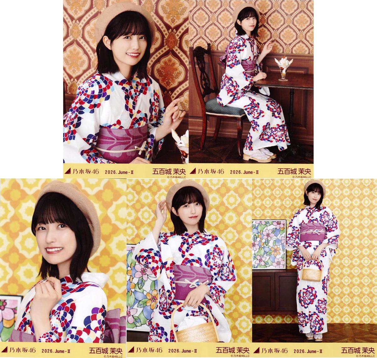 iokibiiki's tweet photo. 乃木坂46 生写真 2026年 浴衣 5種コンプ 五百城茉央
https://t.co/B9ihVDBo7M

#五百城茉央 https://t.co/9rFmmnwjQe