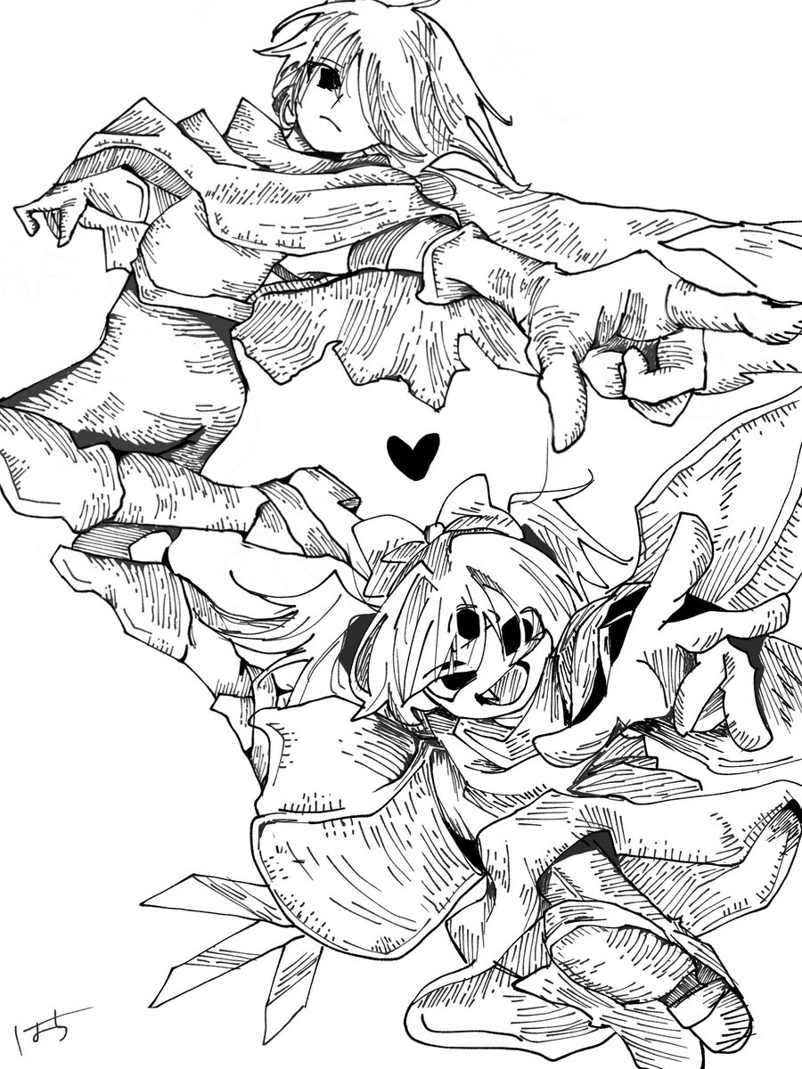 hachisan_ut's tweet photo. #deltarunespoilers　#deltaruneㅤㅤㅤ
ターコちゃんとクリス🩵❤ https://t.co/6ekM7Ynpcm
