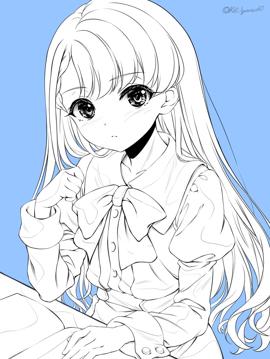 髪の毛ストレートにするとお嬢様みたーい！・・・いや、わりとお嬢様か