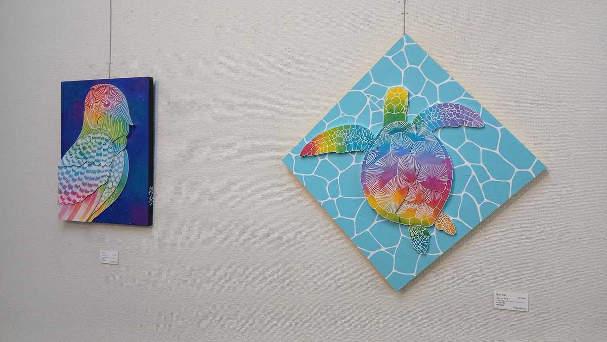 ayumgr's tweet photo. 井下彩乃 @InoshitaAyano8さん個展 

#わたしのアトリエ

動物たちのふとした愛らしい表情を見られました。16時から照明がスポットライトのみに変わるのですが、ちょうど転換の時間に訪れることができ、半立体ならではの影も楽しめました。

#アトリエキプリス
@Atelier_cypris にて https://t.co/hd0iw99EHq