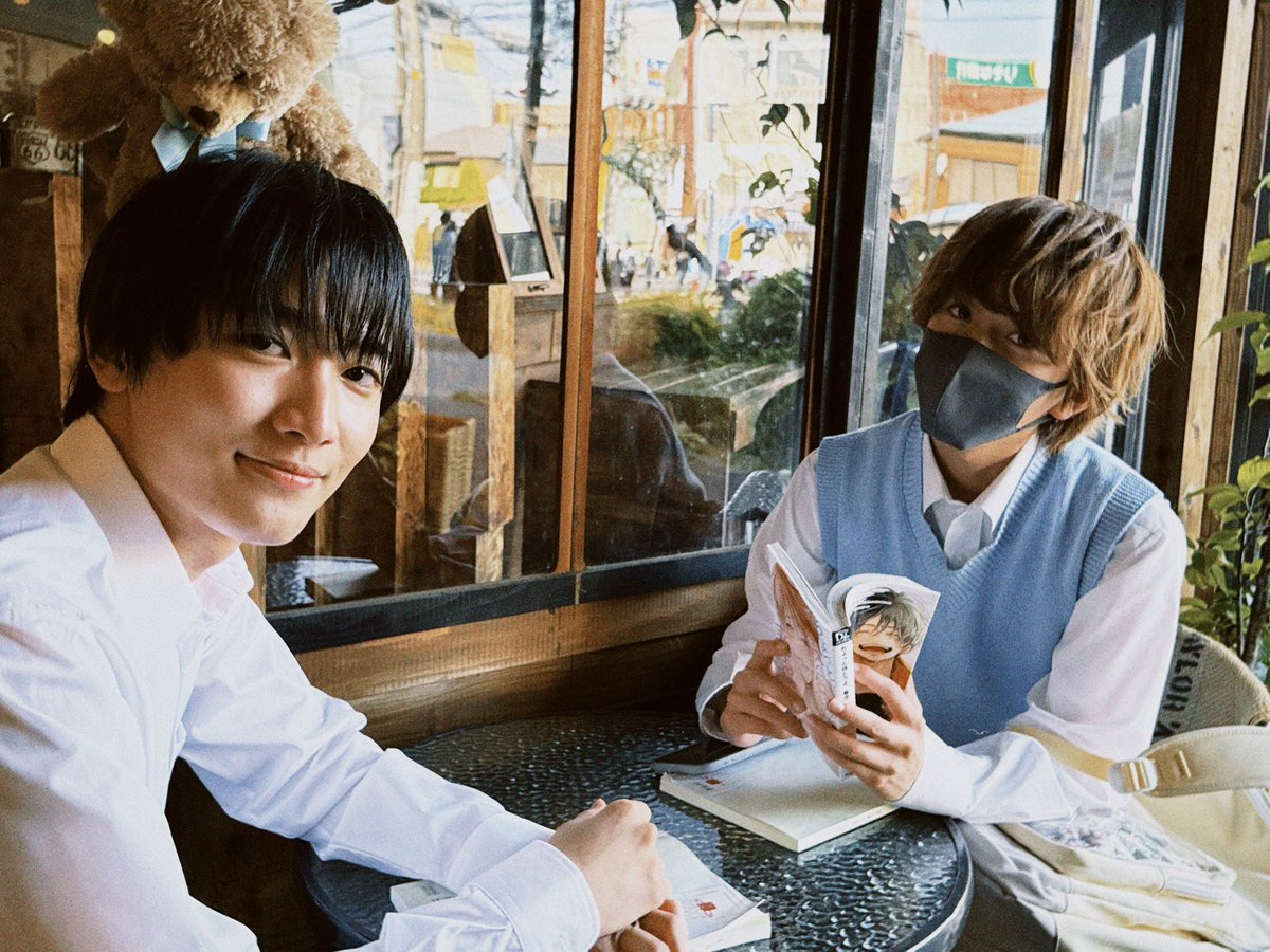 dramaphil_mbs's tweet photo. 『ちょっと待とうよ、春虎くん 』
8月13日(木)放送スタート🫧

⋆⸜ 📸⊹先出しオフショット🏀🧸 ⸝⋆

撮影合間のふたり
原作を読んで話し合いながら
撮影に臨んでます📚

𝐓𝐕𝐞𝐫お気に入り登録お願いします❤︎
🔗https://t.co/84OEm4Yz6C

#春虎くん
#中川翼 #桜木雅哉(#原因は自分にある。) https://t.co/xYvcS0BADt