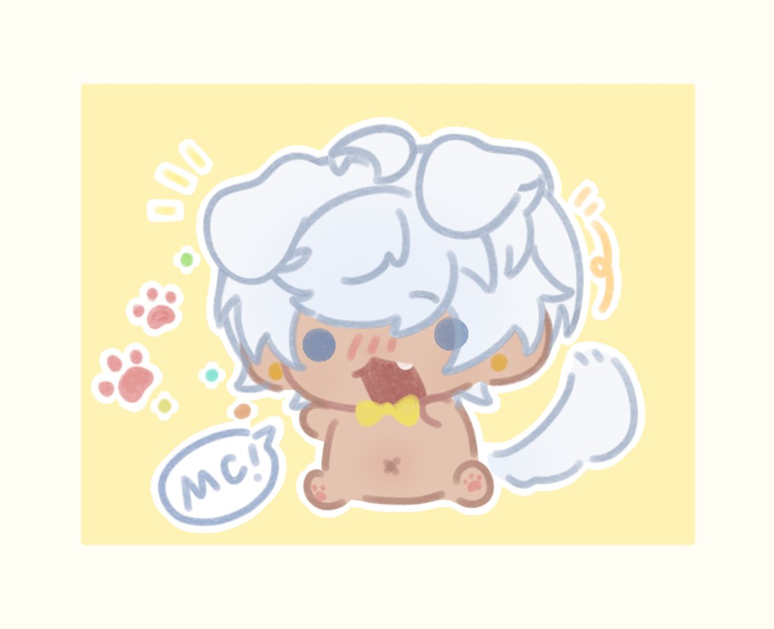 hanshangli20421's tweet photo. 有小狗出没！🥰
#obeymemammon #obeymefanart https://t.co/ofQiEfMGVx