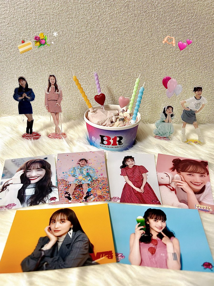 AnDt7g's tweet photo. 夏菜子ちゃんお誕生日おめでとう🎂🎉
いつも沢山の幸せをくれる夏菜子ちゃん、ずーっと幸せでいてね✩.*˚
夏菜子ちゃんがこれからも笑顔でいられますように💘🎶
 #百田夏菜子生誕祭 https://t.co/BVV2IpMro7