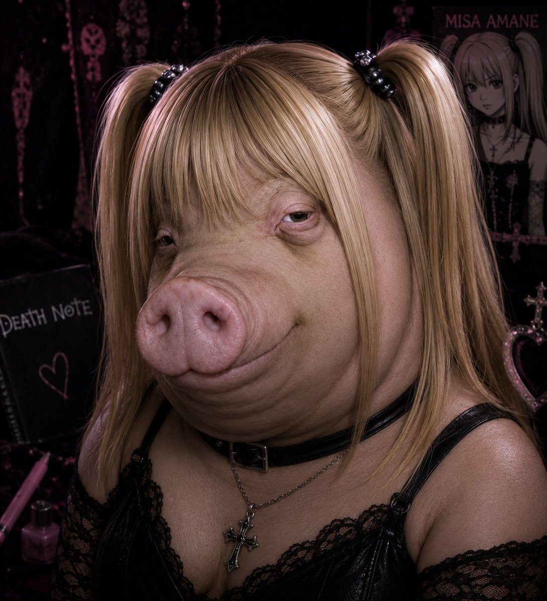 Rookie2554's tweet photo. #wiggerpigs #deathnote https://t.co/ZHFUyJooHG