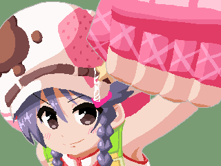 Fervojo_zanelli's tweet photo. ドット好紗南習作
(結果的に低解像度で描いただけという) https://t.co/RAHHEoefdw