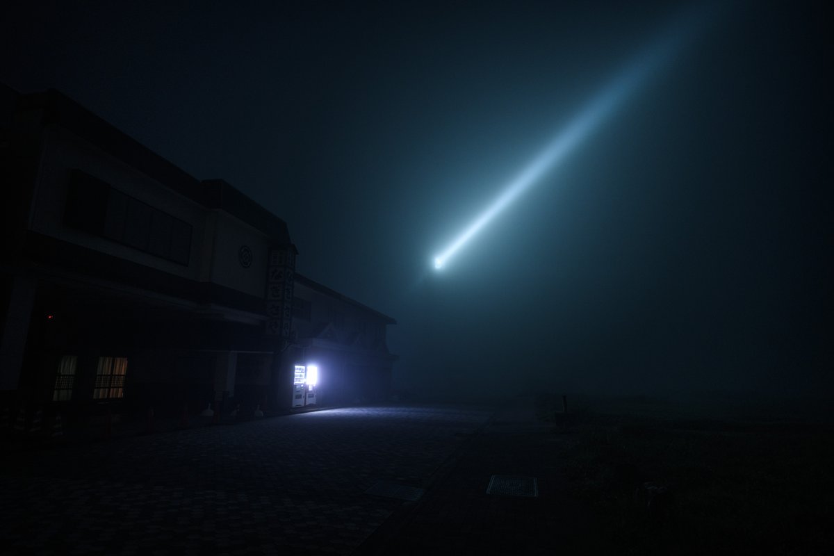 Nitto_Photo's tweet photo. 異世界感溢れる海霧の夜 https://t.co/Gl4MEQIaDx