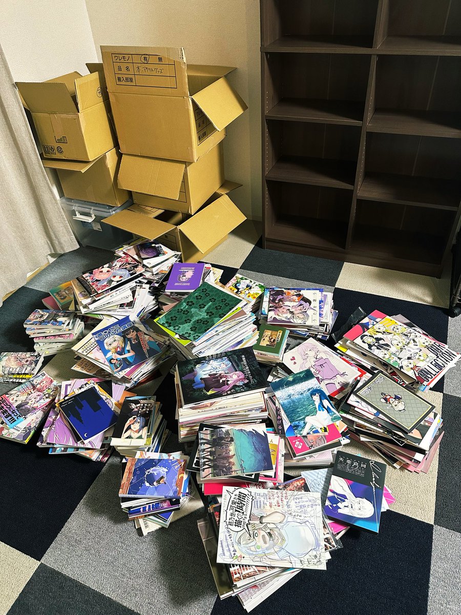 さて、少し時間に余裕が出来てきたので引越し依頼放置していた同人誌の