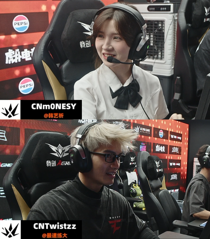 Ozzny_CS2's tweet photo. The XPL Showmatch was... interesting 😭

> We got Chinese m0NESY &amp; Twistzz vs m0NESY &amp; kyousuke (Team 'm0NESUKE') https://t.co/bsN3nEILCp