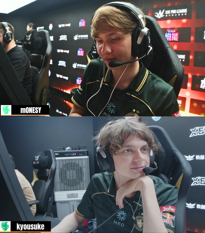Ozzny_CS2's tweet photo. The XPL Showmatch was... interesting 😭

> We got Chinese m0NESY &amp; Twistzz vs m0NESY &amp; kyousuke (Team 'm0NESUKE') https://t.co/bsN3nEILCp