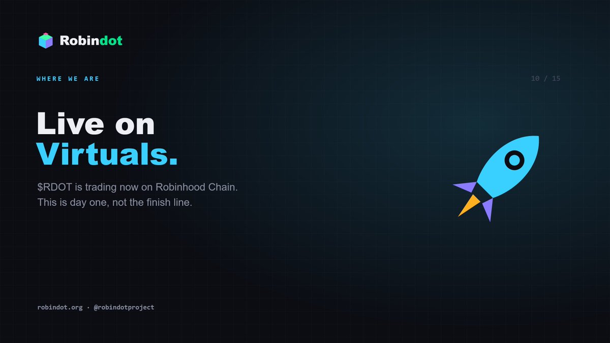 Robindot official tweet media