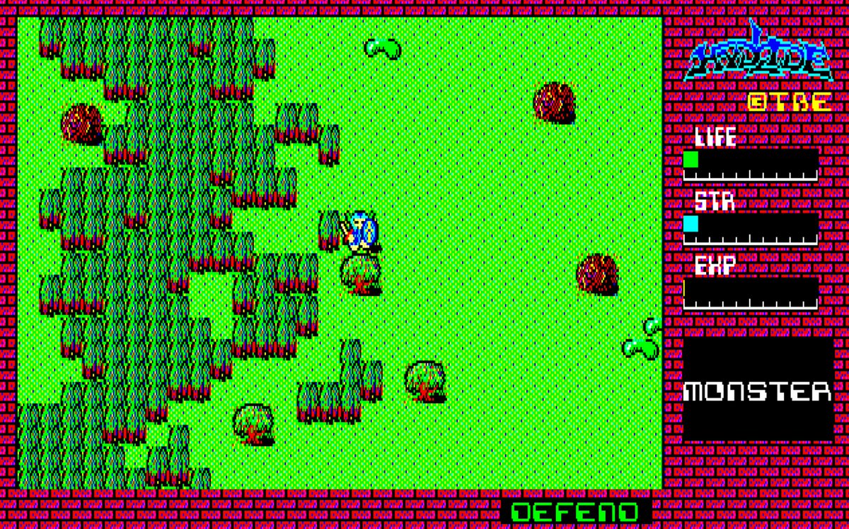 CviPq's tweet photo. あの頃の名作を、画面で🎮
①ザ・ブラックオニキス（BPS）
②ハイドライド（T&amp;Eソフト）
③テグザー（ゲームアーツ）
④ザナドゥ（日本ファルコム）
日本にRPGが根づき、アクションが進化した“1984〜85年”の主役たちです。©各社 https://t.co/liRZvNYYef