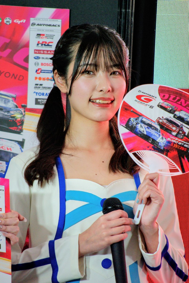 _michaelD27's tweet photo. 2026/7/11
『SUPER GT EXPERIENCE サーキットに行こう!! in スーパーオートバックス・仙台泉加茂』

『2026 SUGO OFFCIAL NAVIGATOR』
の齋僚花さん。

９月のスーパーGT菅生でまたお会いできればと思います。視線ありがとうございます！

#SUPERGTEXPERIENCE
#SUGO 
#齋僚花 さん @tomo_s03 https://t.co/DYL3yS6Bnx