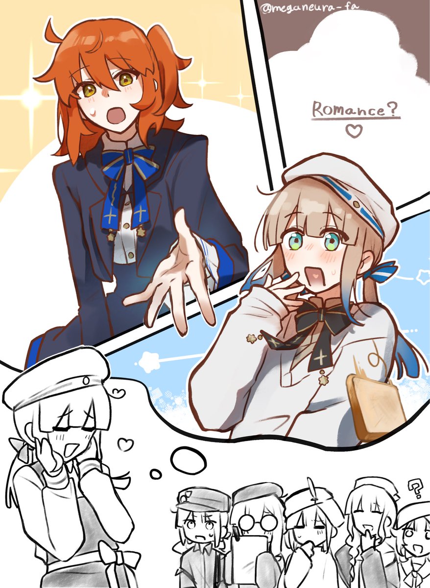 meganeura_fa's tweet photo. ロマンス？(3次創作) https://t.co/PlnkLP5HJM