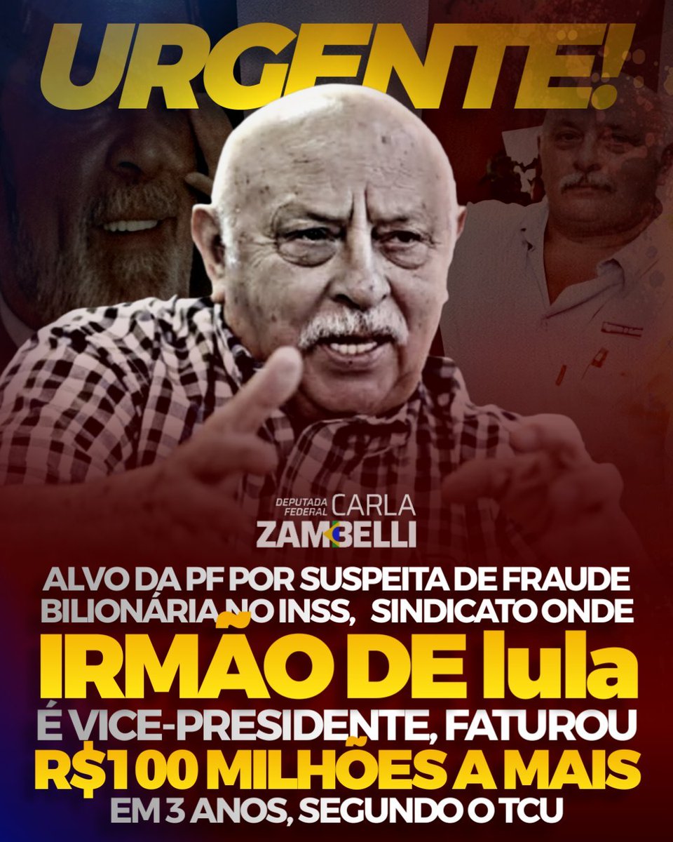 NeySilv36729893's tweet photo. Alguém sabe dizer por onde anda Frei Chico, aquele do inss, que é irmão do Lula????? https://t.co/jA6MhTZmhw