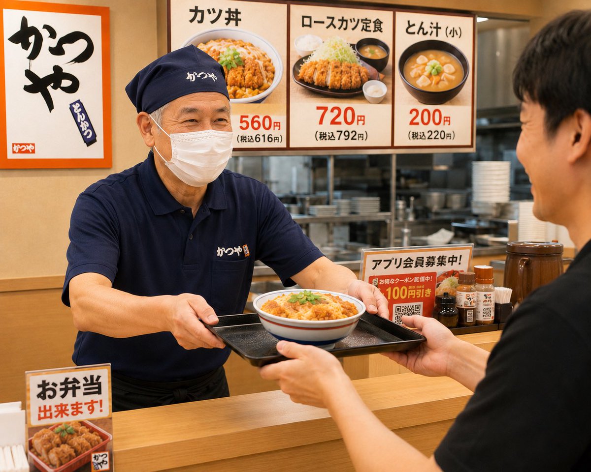 HIROYUKIAIWorks's tweet photo. 62歳でAIを学び始めた理由があります。

それは、「働けなくなる未来」が怖かったからです。

🚗 朝は、人工透析を受ける患者さんの送迎ドライバー。

🍚 夜は、かつやで接客。

🍜 そして別の日は、はなまるうどんで接客。

3つの仕事を掛け持ちしながら生活���ています。

正直に言うと、この仕事はどれも大好きです。

患者さんからいただく「ありがとう」。

お客様からいただく「ごちそうさま」。

その一言が、毎日の���みになっています。

でも、その一方で、ずっと心の中にある不安があります。

働いた時間しか、収入にならないこと。

年齢を重ねるたびに、

「あと何年、この働き方を続けられるだろう。」

そう考えることが増えました。

だから僕は、62歳からAIを本気で学ぶことを決めました。

時間や場所、そして体力だけに頼らない働き方を、自分の手でつくりたいからです。

このアカウントでは、

62歳からAIに挑戦するリアルな記録を発信します。

成功だけではありません。

失敗も、悩みも、遠回りも、そのまま発信します。

人生は、何歳からでもアップデートできる。

その証明を、この100日でお見せします。

応援していただけたら、とても嬉しいです。

#AI初心者 #62歳の挑戦 #AI活用 #副業 #挑戦

この3枚の写真が、今の僕の毎���です。