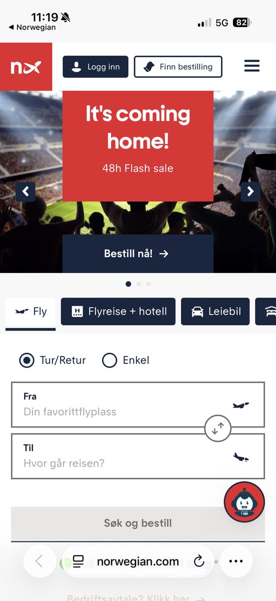 asvela's tweet photo. England slår ut Norge av vm og @Fly_Norwegian synes dette var passende reklame? Nå ble jeg sur på Norwegian også https://t.co/OiRzd8QAw7