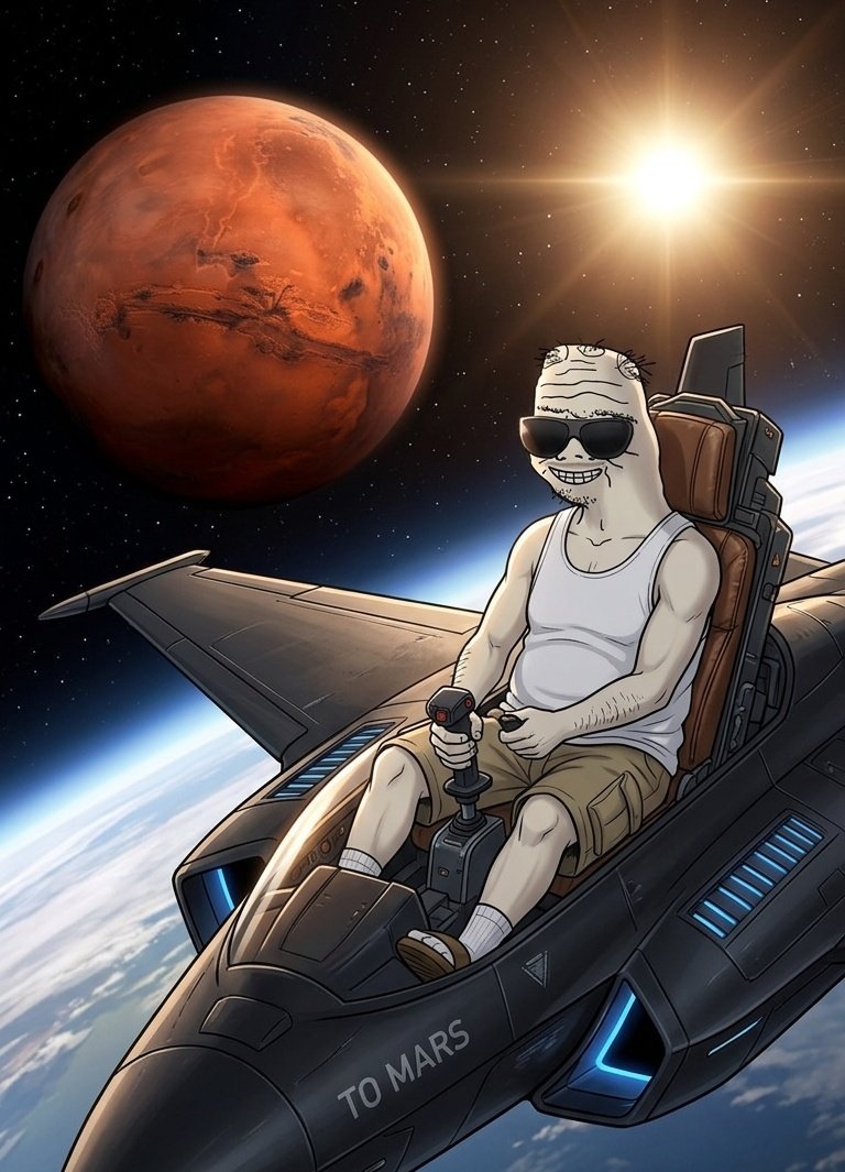 wangchai01's tweet photo. @elonmusk Landing on Mars is our goal and our dream https://t.co/ojIJDnT5C9