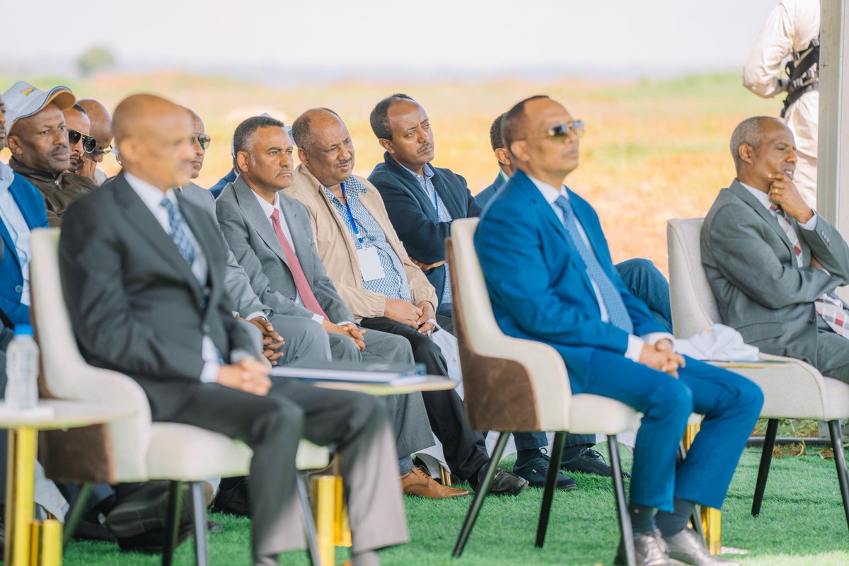 AbiyAhmedAli's tweet photo. Today, we officially inaugurated the King Tekle Haymanot Airport, which the people of Debre Markos and the surrounding communities had eagerly awaited for many years. The airport, which had been out of service for nearly 30 years, has now been modernized, upgraded to a higher standard, and rebuilt.

Constructed with a 2,400-meter-long and 30-meter-wide runway, the airport now has the capacity to accommodate large passenger and cargo aircraft such as the Q400 and B737. The commencement of operations at this airport will significantly stimulate trade, investment, and tourism in the area, opening a new chapter for the economic growth of the area and our country as a whole.

By turning challenges into opportunities, we will continue to demonstrate our commitment through action—responding step by step to our people’s development needs and completing the mega projects we have launched with both quality and speed so they can be delivered for public use.