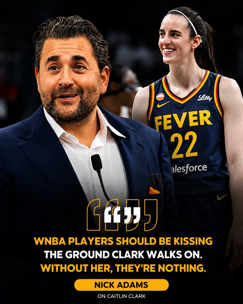 viralnext1aig's tweet photo. 🚨 CAITLIN CLARK DEBATE HEATS UP AGAIN 👀

Nick Adams has sparked another wave of WNBA discussion after his latest comments about Caitlin Clark. Fans are divided once again, with some backing Clark as the league's biggest star while others strongly disagree.

Do you agree with Nick Adams? 🤔👇
❤️ Yes
😮 No