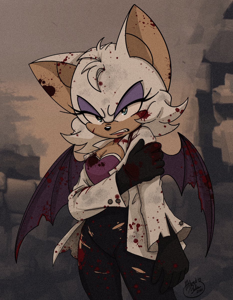 MilordYobah's tweet photo. Bloody mission 🩸 

#RougeTheBat https://t.co/X2seqtJ4gz