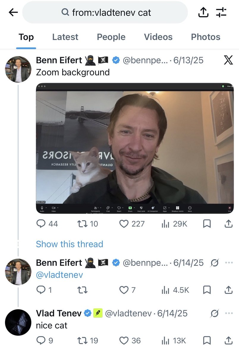 CryptoShaktiman's tweet photo. @SpiderCrypto0x The only cat vlad ever interacted hovering at 60k 👀

0xdd55a041e316f79c4acf95918e3fa7be2bb2ebfe https://t.co/KhbRk4ArlA