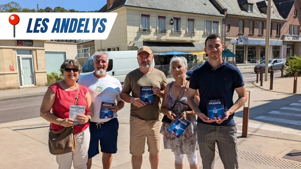 T_Houssin's tweet photo. Les équipes du @RN_Eure27 sont sur les marchés à la rencontre des Eurois 

Pour nous rejoindre, nos équipes : https://t.co/cUEdSDLdHv https://t.co/9H5JYtTlER