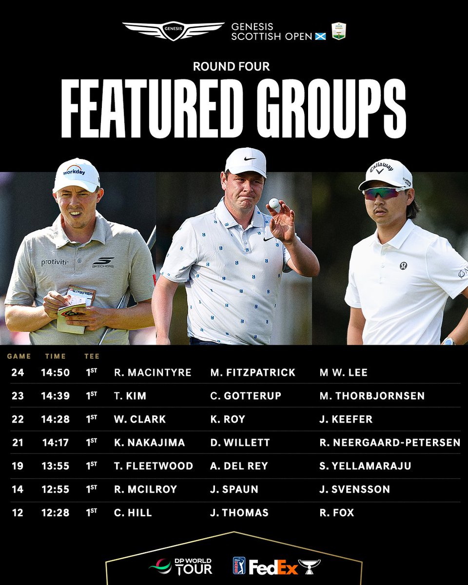 Genesis Scottish Open tweet media