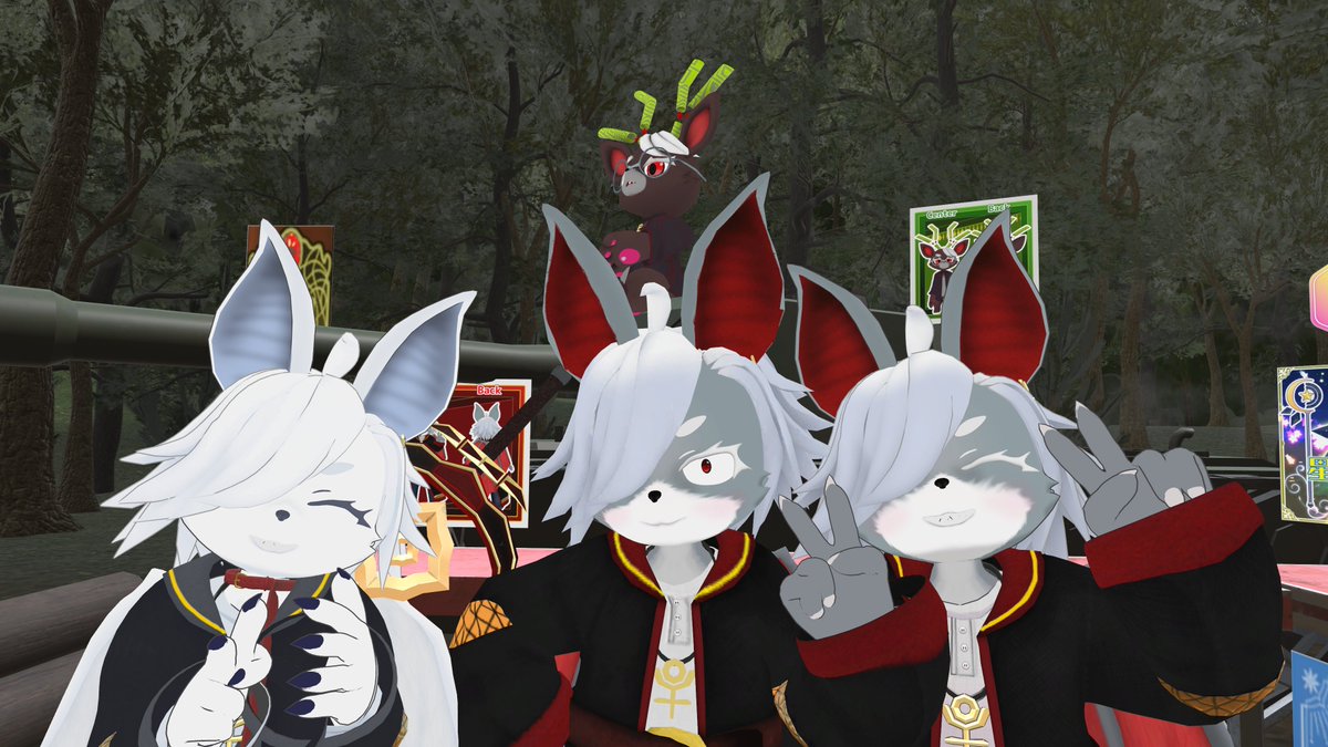 unyuclear's tweet photo. VketのDeepMistの後半にうちのブースが出展しています～
もしよければ、見に来てください～
ちなみに開催記念で展示しているアバター二体を1000円引きしていますー https://t.co/0T2arfga5c