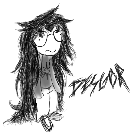 dessgore's tweet photo. Me as a homosuck + alternate version https://t.co/kfbHTQnkBS