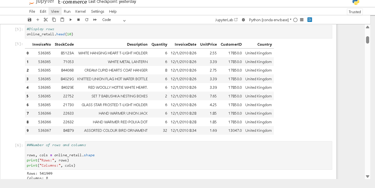 JamesJboy8's tweet photo. Completed Data Analytics Tasks with Python
I Just completed my first set of hands-on data analytics tasks as part of a remote internship experience with AnalystLab Africa.
I’m grateful to AnalystLab Africa for the opportunity and for strengthening my practical skills in Python https://t.co/CIxSEHTfs4