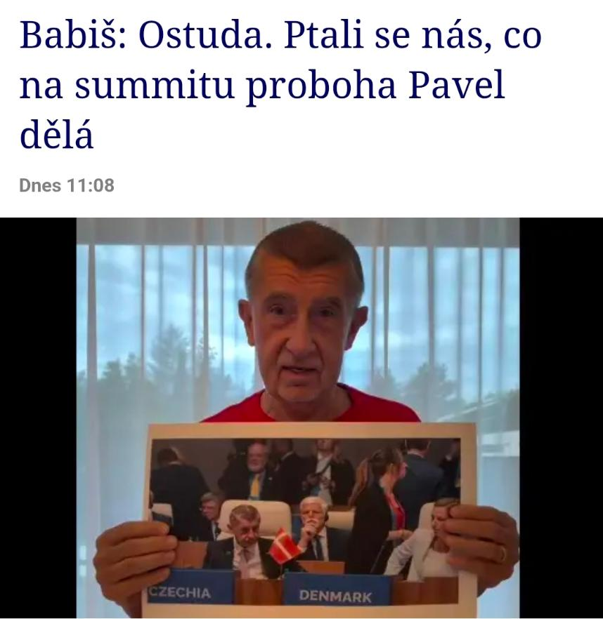 Lukas__Valenta's tweet photo. Pane předsedo @AndrejBabis, nebylo to ve skutečnosti tak, že se ptali, co na summitu proboha dělá vyšinutý primitiv, který nerozliší tank od praku a který místo zajištěni bezpečnosti státu dostatečnými investicemi do obrany cpe státní prachy do svých kriminálních podniků? Děkuji. https://t.co/0OeKQeGq1R