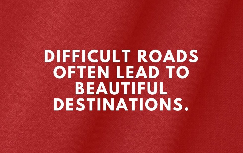 BetterYouSkills's tweet photo. MOTIVATION &amp; MINDSET 🚀

Difficult roads often lead to beautiful destinations.

Embrace the journey, because the greatest rewards come through perseverance. 💪

#ThinkBIGSundayWithMarsha
#Motivation #MindsetMatters https://t.co/Yzb15xV2K5