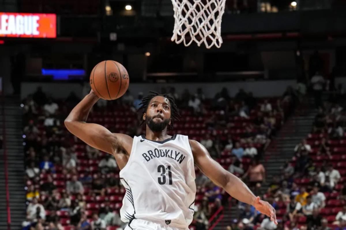 nypost's tweet photo. Chaney Johnson impressing Nets with hustle and athleticism https://t.co/HHEidY6hw5 https://t.co/1ETKBfgh6G