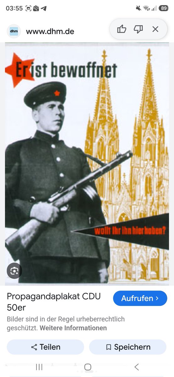 JaWagner7272's tweet photo. @RKiesewetter Dieses Bild fand ich im Internet. Eine Ideologie, die nach dem 2. Weltkrieg in Westdeutschland 50er vermittelt wurde. Diese hallt bis heute nach, ich erlebe es jeden Tag. 
Wie ist das möglich, nachdem uns russische Soldaten vom Hitlerfaschismus befreiten??? 
27 Millionen Tote ??? https://t.co/lnuQN1Jomg