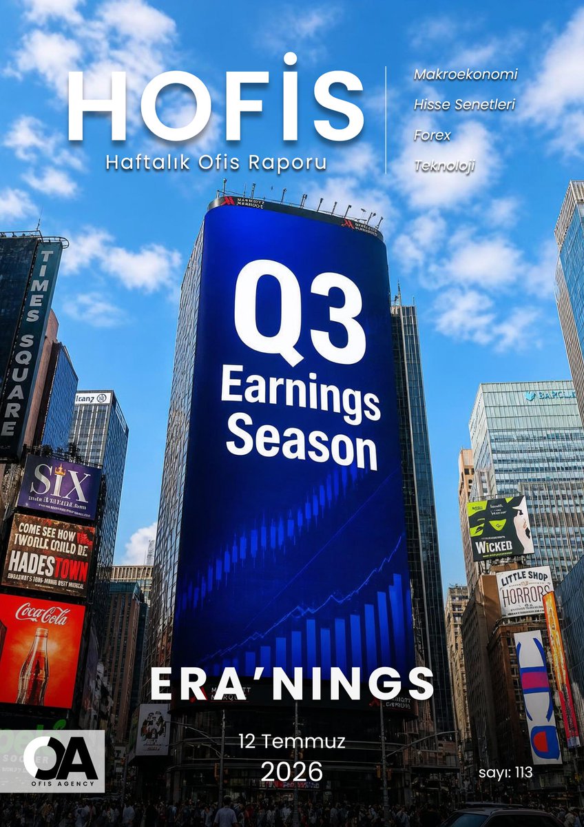 OfisAgency's tweet photo. Hofis (113. Sayı): "Era’nings"

1- ABD Enflasyonuna Doğru
2- NATO Zirvesi ve İran
2- Forex ve Emtia Analizleri
3- Endeks ve Hisse Senedi Analizleri

Hepsi ve daha fazlası 👇🏻 https://t.co/oc07IxsKIs