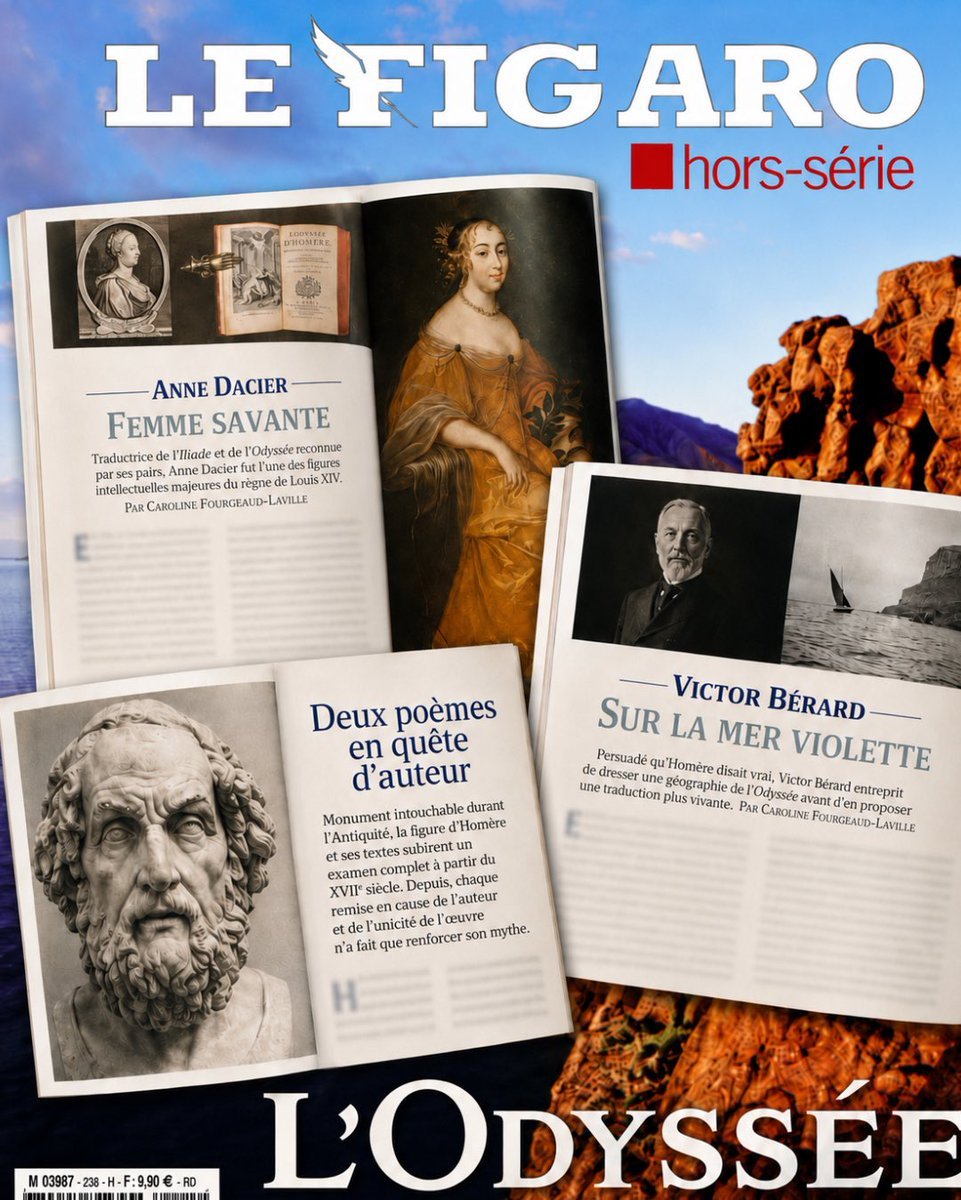 _JeanSeb_'s tweet photo. L'Odyssée d'Homère est dans l'actualité 😀👌
#Lire #Livre #Librairie #Partage #Plaisir 
@C_Ono_dit_Biot @EurekaParis5 @Le_Figaro #Historia #Homère #Iliade #Odyssée #Ulysse https://t.co/RbPEWiyX1V