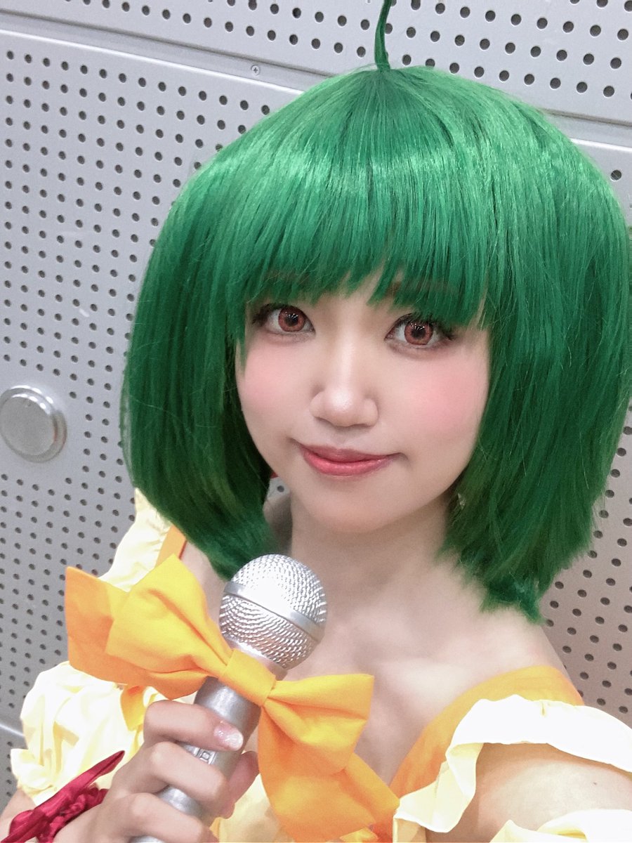 riku_288's tweet photo. 載せそびれてたけど今年は実はちょくちょくコスしてた🤭
ランカもずっとずっと大好き💚💚 https://t.co/3bUrAmA3PT