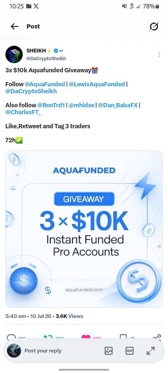DOdanaogun's tweet photo. @DaCryptoSheikh @AquaFunded @LewisAquaFunded @RonTrd1 @mhidxe @Dan_BabaFX @CharlesFT_ @chisomochei 
@vampaayah 
@mustyfx https://t.co/wf6fo6MlTb