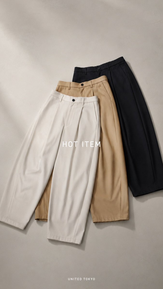 ボトムス売上No.2／ ハイツイスト バレルチノパンツ 綿100%の優れた