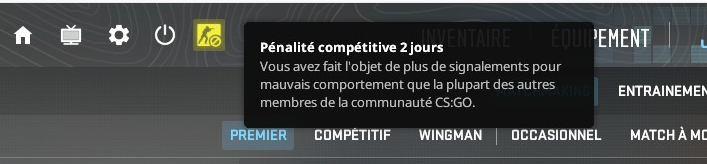 Vyssk's tweet photo. Jouer contre/avec des comptes à 300h de jeu, être avec des randoms sans micro, 0 stratégies, tu joues pur skill (quand ça fonctionne), se prendre une vague de propos anti français, anti noir avec des allusions racistes et + .
Vive le mode premier, vive la commu CS https://t.co/plvuYkiwkR