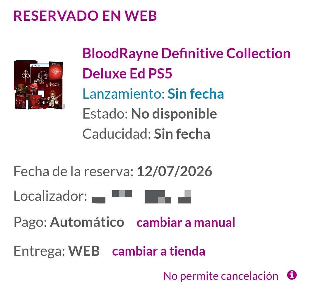 ChristianUnd90's tweet photo. @MeridiemGames Reservado! No sabía de esta edición https://t.co/AZeAnWHioN