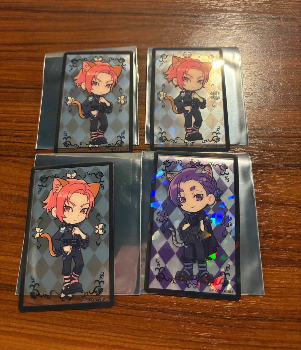 coco4010_'s tweet photo. ブルーロック　ブルロ　ナンジャタウン
クリアイラストコレクション　交換　譲渡

【譲】玲王(ホロ)、閃堂(ホロ1、ノーマル2)

【求】凪、凛、冴、または定価

ただいま現地におります。
交換の場合ホロはホロ同士が有り難いですがご相談ください。
検索からもお気軽にお声掛けください。 https://t.co/cOkDFL8FUr