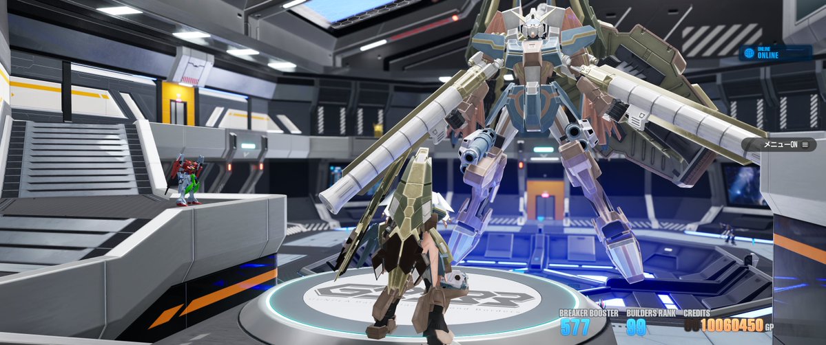 Isashi_Matsui's tweet photo. #MaWeiGamingAirGigs 2103┃ガンダムブレイカー4 #ガンダムブレイカー4┃因みに最初の画像の遊び機体は総合耐久値が39万で後の画像のトップガンサイサリスの19万のほぼ倍だ、でも扱いやすさや戦術性や機能性は後者のほうが圧倒的だ、強さとは決して数値の大きさではなくバランスだといういい例だね。 https://t.co/tssPYQuWXB