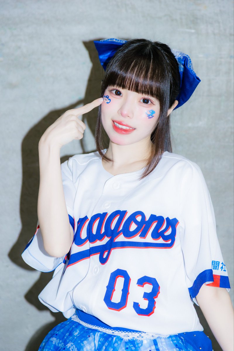 iLiFE_karen's tweet photo. iLiFE! 青色担当 空詩かれんです🎤💙

#ブルーサマーフェスティバル2026
出演できてとっても嬉しかったです♡
ありがとうございました！！

#中日ドラゴンズ🐉 https://t.co/exGPaZXVix
