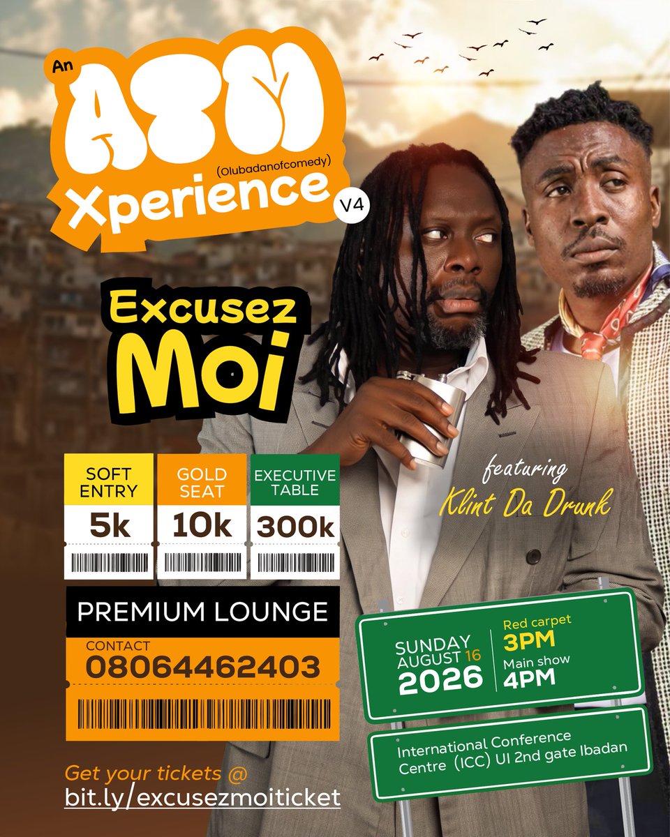 olubadancomedy's tweet photo. Ibadan standup https://t.co/ncRMUeqdIj