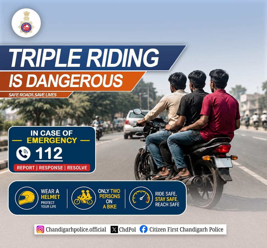 Chandigarh Police #Citizen First tweet media